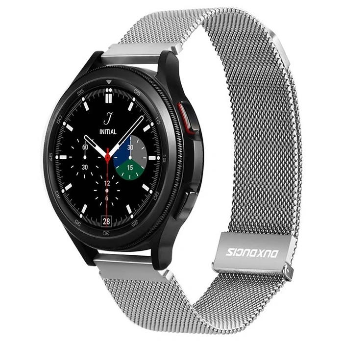 VipMarketim Dux Ducis SM Galaxy Watch 22MM-Huawei GT3-GT3 Pro 46MM-Magic 2 46MM Milano Loop Kayış Kordon-(5775)