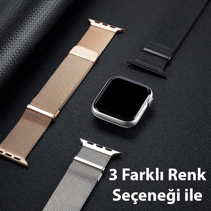 VipMarketim Dux Ducis SM Galaxy Watch 22MM-Huawei GT3-GT3 Pro 46MM-Magic 2 46MM Milano Loop Kayış Kordon-(5775)