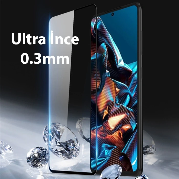VipMarketim Dux Ducis Xiaomi Poco X5 Pro Full Kaplama Cam Ekran Koruyucu-(5775)