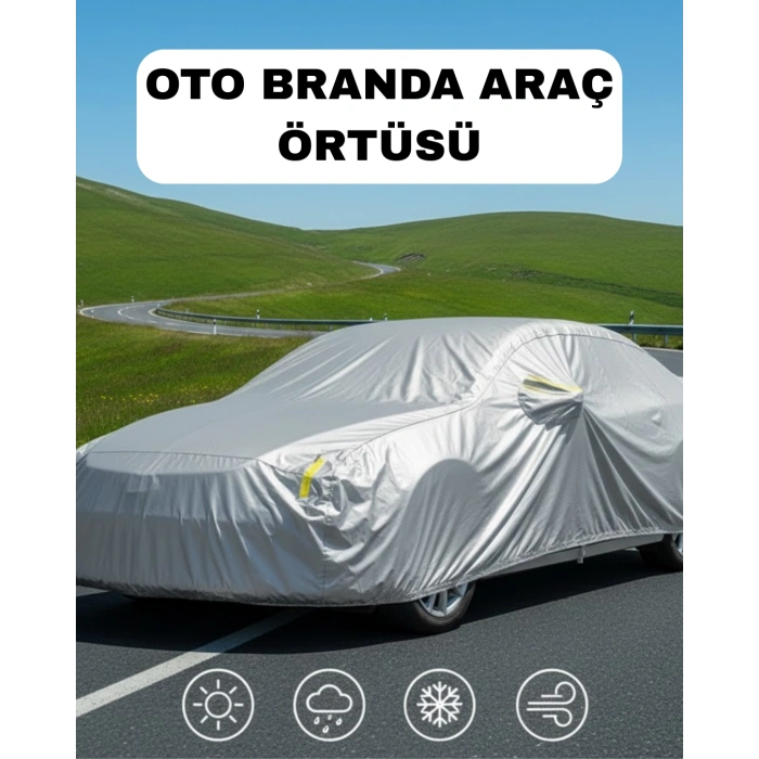 VipMarketim Egea Sedan Egea Hatchback Linea Albea Siena Uyumlu Oto Brandası Yaz Kış Koruyucu