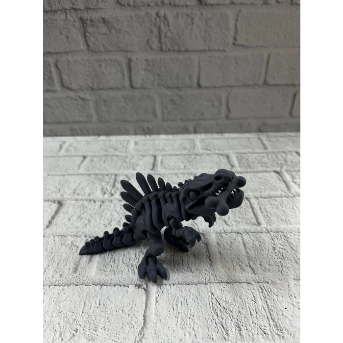 VipMarketim Eklemli Hareketli Dinazor Figürü Siyah – Dekoratif Masa Üstü Oyuncak