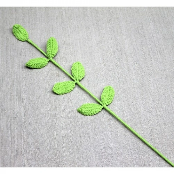 VipMarketim El Örgüsü Çiçek Dalı