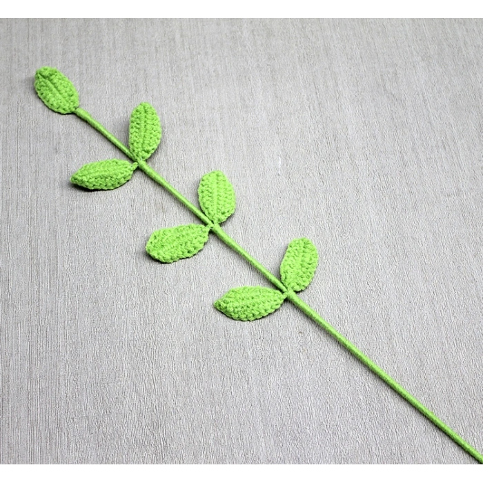 VipMarketim El Örgüsü Çiçek Dalı