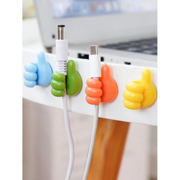 VipMarketim El Şeklinde Kablo Tutucu 30 Adet