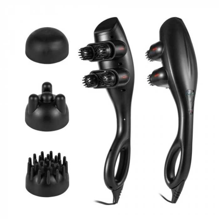 VipMarketim Elektrikli 4 Başlıklı Vücut Masaj Aleti