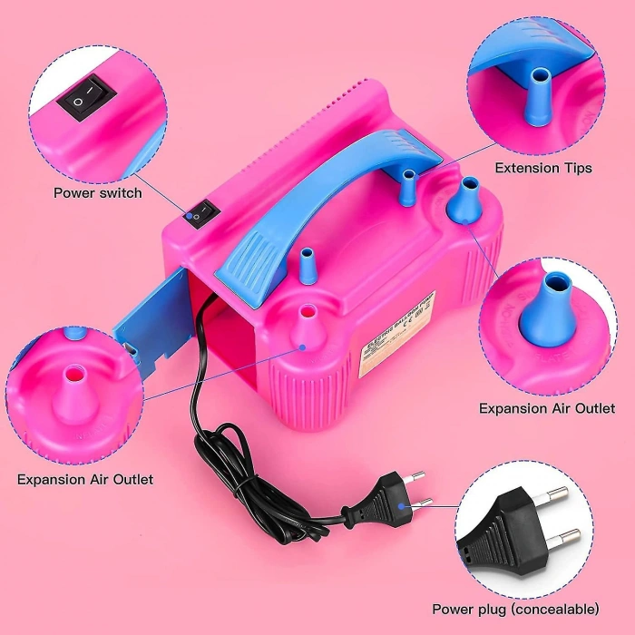 VipMarketim Elektrikli Balon Şişirme Makinesi