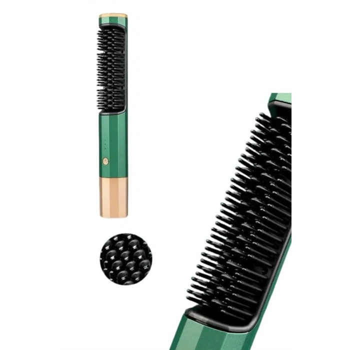 VipMarketim Elektrikli Fön Tarak Düzleştirici Elektriklenme Karşıtı Üflemeli