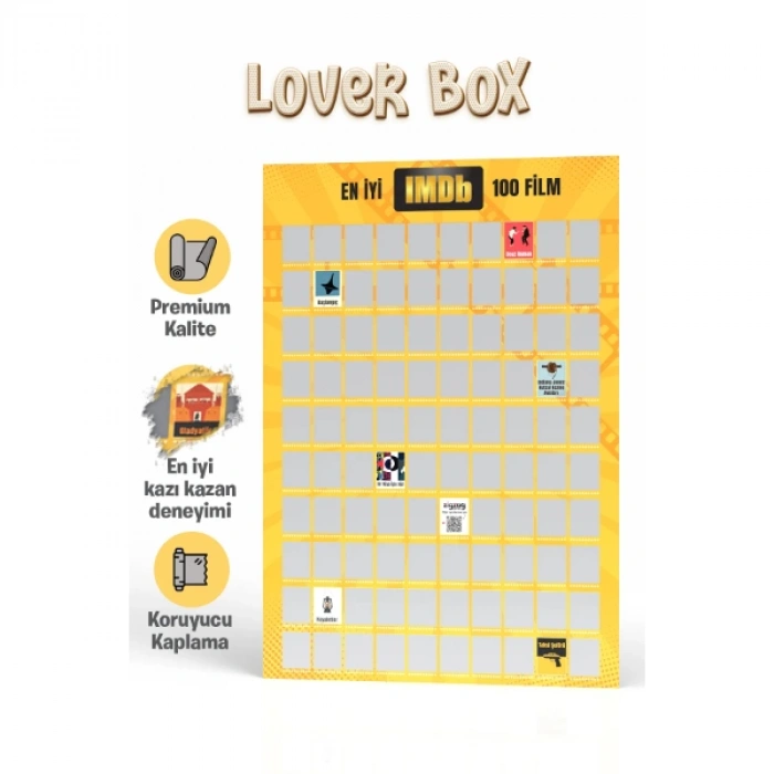 VipMarketim En iyi IMDb 100 Film - Kazı Kazan Posteri