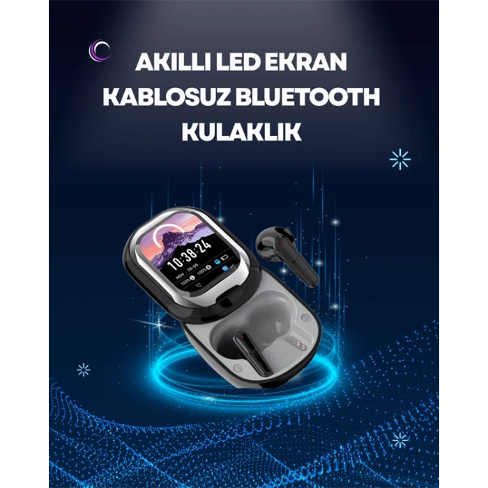 VipMarketim ENC Destekli Bluetooth 5.4 Kulaklık – EQ Ayarlı Akıllı Kutulu