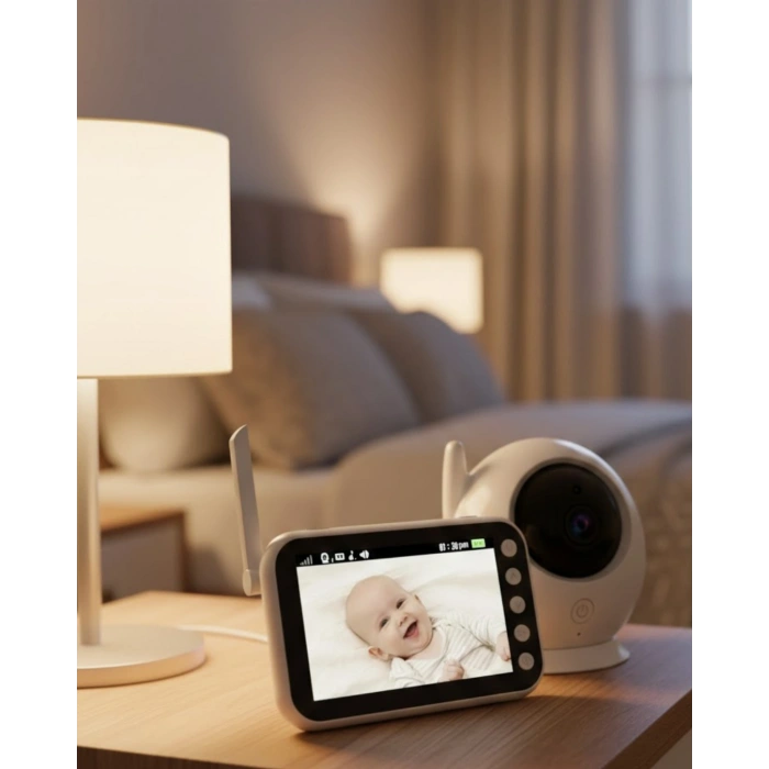VipMarketim Enerji Tasarruflu Bebek İzleme Kamerası Gece Görüşlü