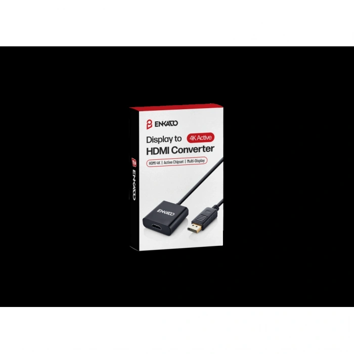 VipMarketim ENKADO EKD-DH30 Display Port To HDMI Çevirici Adaptör(1923)