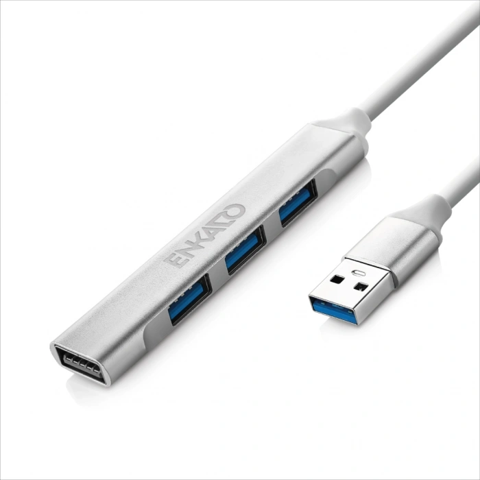 VipMarketim ENKADO EKD-UH60 USB3.0 to 3xUSB 2.0 1xUSB 3.0 Metal USB HUB(1923)
