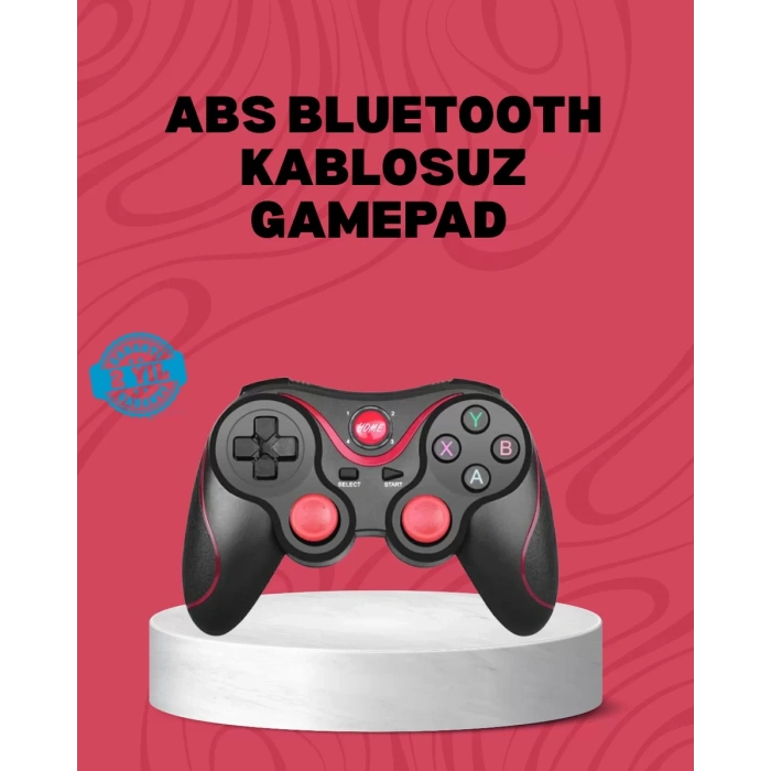 VipMarketim Ergonomik Tasarımlı Çok Yönlü Wireless Gamepad