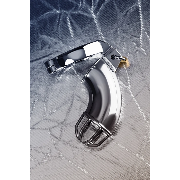 VipMarketim Erkek Metal sadakat kemeri, gümüş