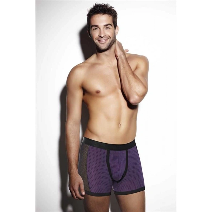 VipMarketim Erkek Modal Yan Fileli Puantiyeli Boxer