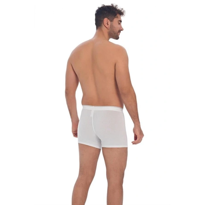 VipMarketim Erkek Pamuk Ve Modal Kumaş Geniş Bel Lastikli Klasik Bokser (0019)