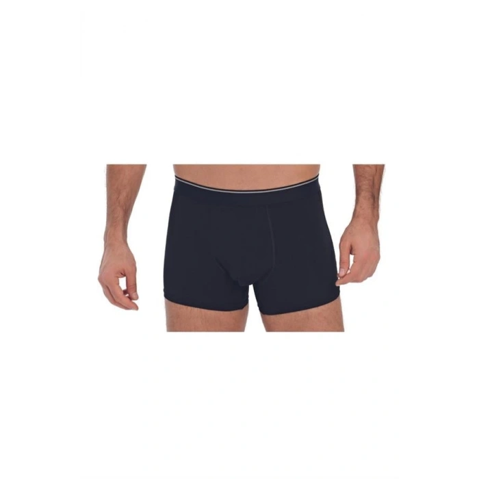 VipMarketim Erkek Pamuk Ve Modal Kumaş Geniş Bel Lastikli Klasik Bokser (0019)