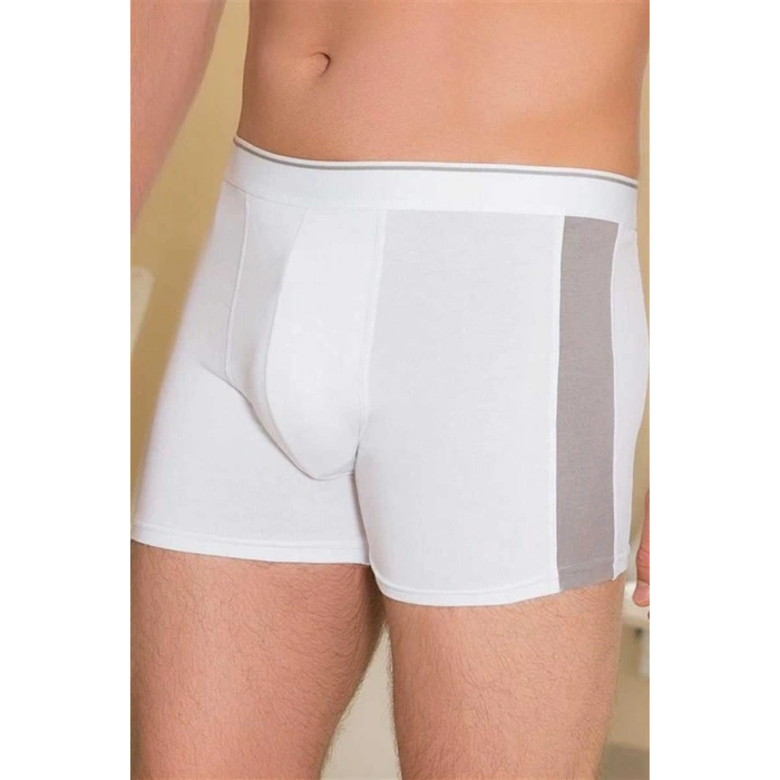 Vipmarketim Erkek Pamuklu Çift Renkli Geniş Bel Lastikli Bokser ( ) (kod:0029)