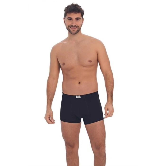 Vipmarketim Erkek Pamuklu Geniş Bel Lastikli Klasik Bokser ( ) (kod:0027)