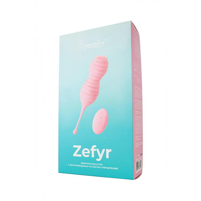 VipMarketim Eromantica 2si 1 arada ZEFYR Kişisel antrenör, Silikon, pembe, 17,3 cm