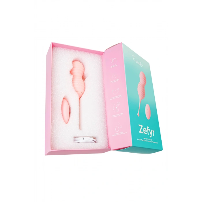 VipMarketim Eromantica 2si 1 Arada Zefyr Kişisel Antrenör, Silikon, Pembe, 17,3 Cm