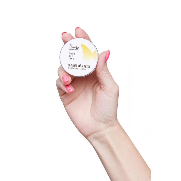 VipMarketim Eromantica Masaj Mumu yeşil Çay Ve Armut, 30 Ml