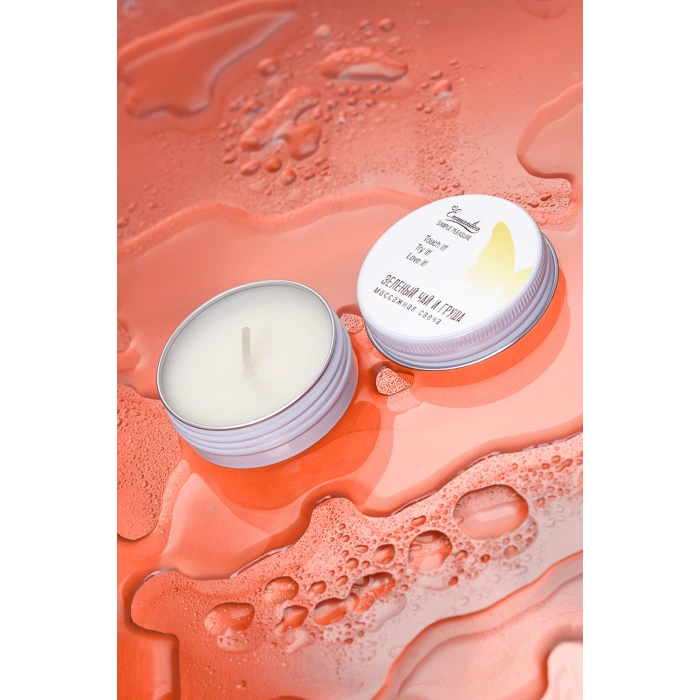 VipMarketim Eromantica Masaj Mumu yeşil Çay Ve Armut, 30 Ml