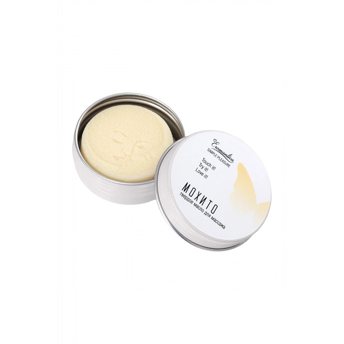 VipMarketim Eromantica masajı için katı yağ «Mojito», 20 g