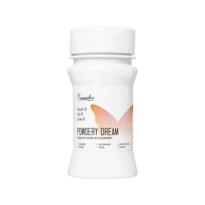 VipMarketim Eromantica Powdery Dream Oyuncak Bakım Tozu, Mango Ve Orkide Kokulu, 40 G