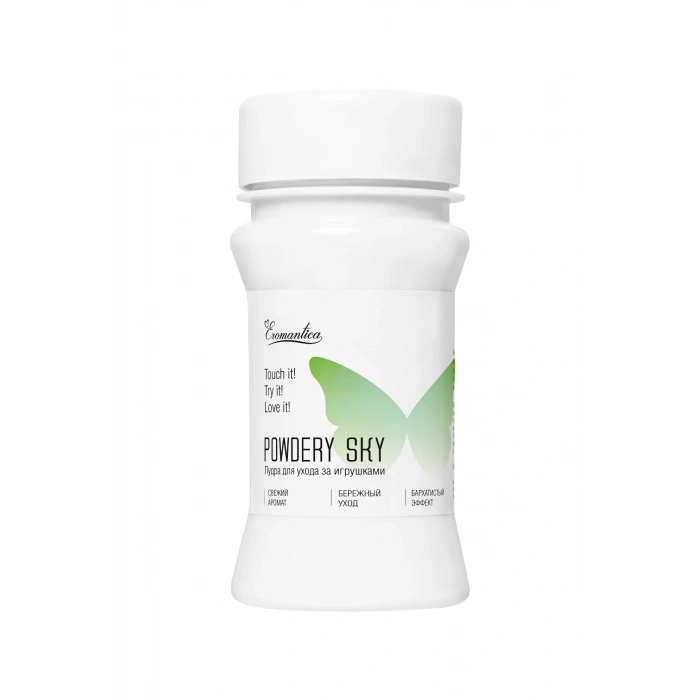 VipMarketim Eromantica Powdery Sky Oyuncak Bakım Tozu, Nane Aromalı, 40 g