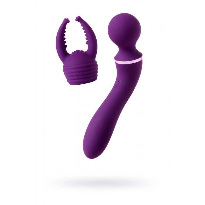 VipMarketim Eromantica Uma Çok Fonksiyonlu Vibratör, Silikon, Mor, 20 Cm