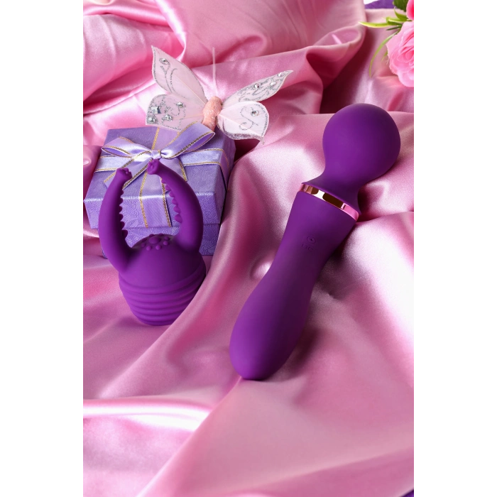 VipMarketim Eromantica Uma Çok Fonksiyonlu Vibratör, Silikon, Mor, 20 Cm