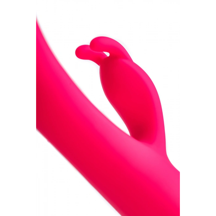 VipMarketim Eroteq Klitoral Uyarımlı G Noktası Vibratörü Rablock, Silikon, Pembe, 23,5 Cm