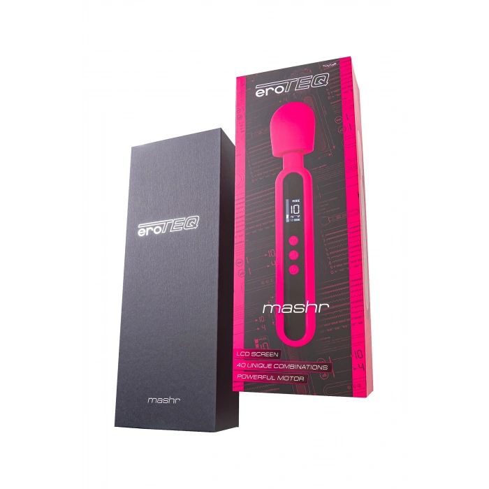 VipMarketim Eroteq Samimi Masaj Aleti Mashr, Silikon, Pembe, 23,5 Cm