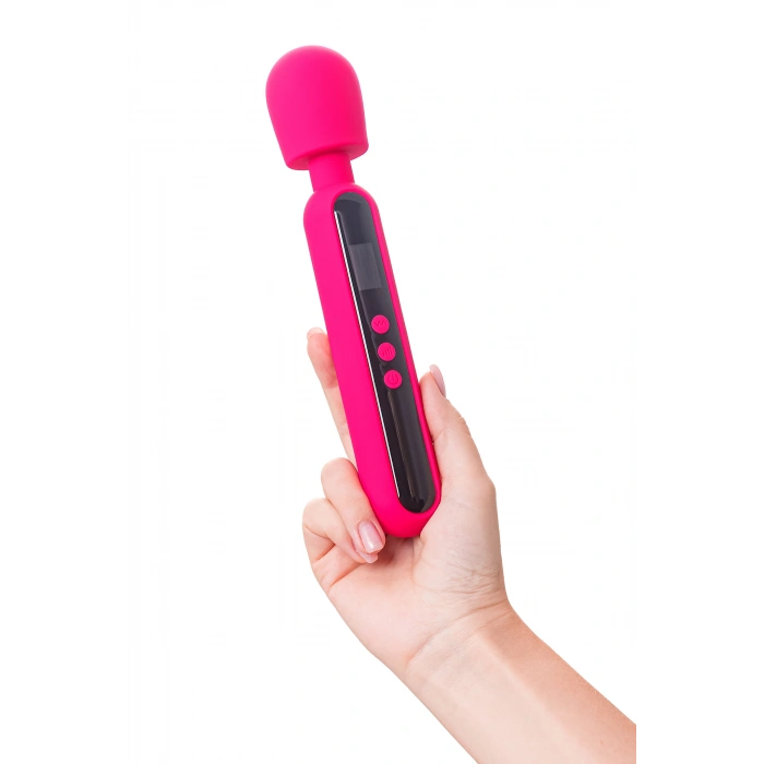 VipMarketim eroTeq Samimi masaj aleti Mashr, silikon, pembe, 23,5 cm