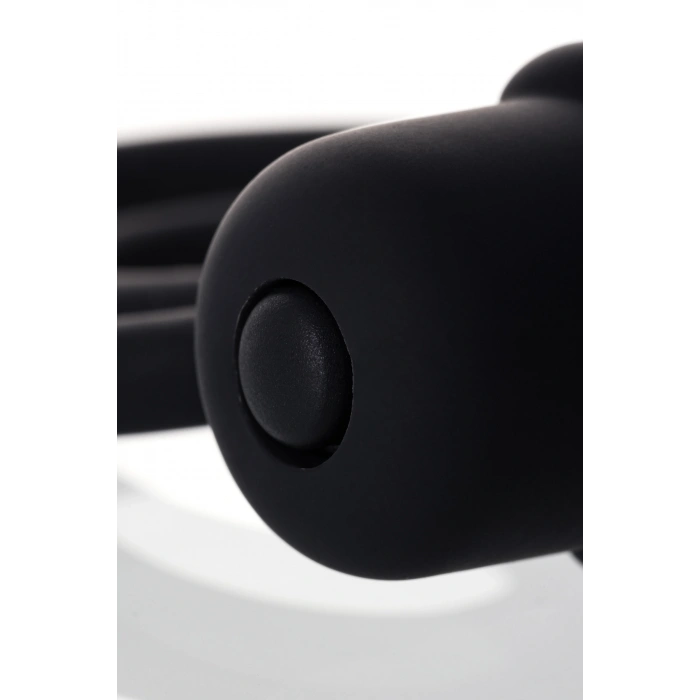 VipMarketim Erotist Ekstra Stimülasyonlu Anal Plug, silikon, siyah
