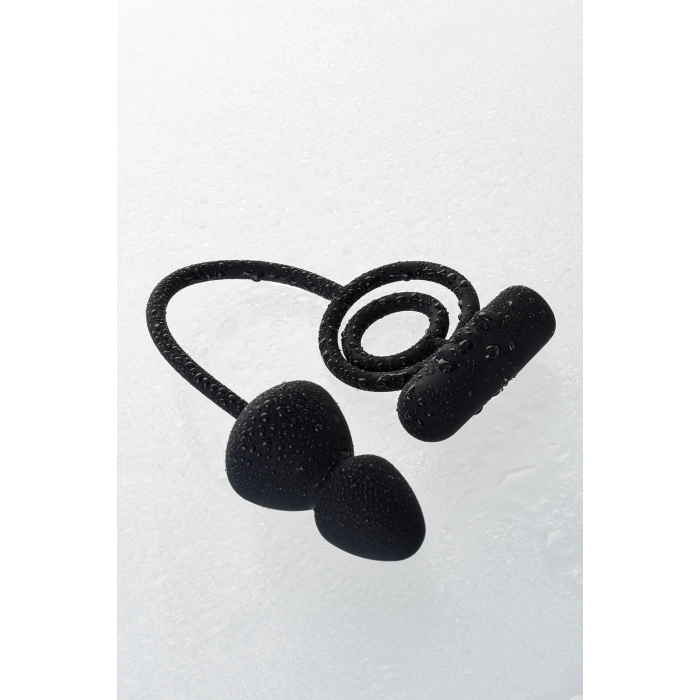 VipMarketim Erotist Ekstra Stimülasyonlu Anal Plug, Silikon, Siyah