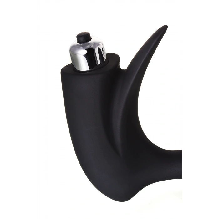 VipMarketim Erotist First Anal Plug, Silikon, Siyah, 14,4 Cm