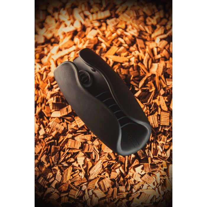 VipMarketim Erotist Hailstorm Masturbator, Şarj Edilebilir , Silikon, Siyah, 14,7 cm