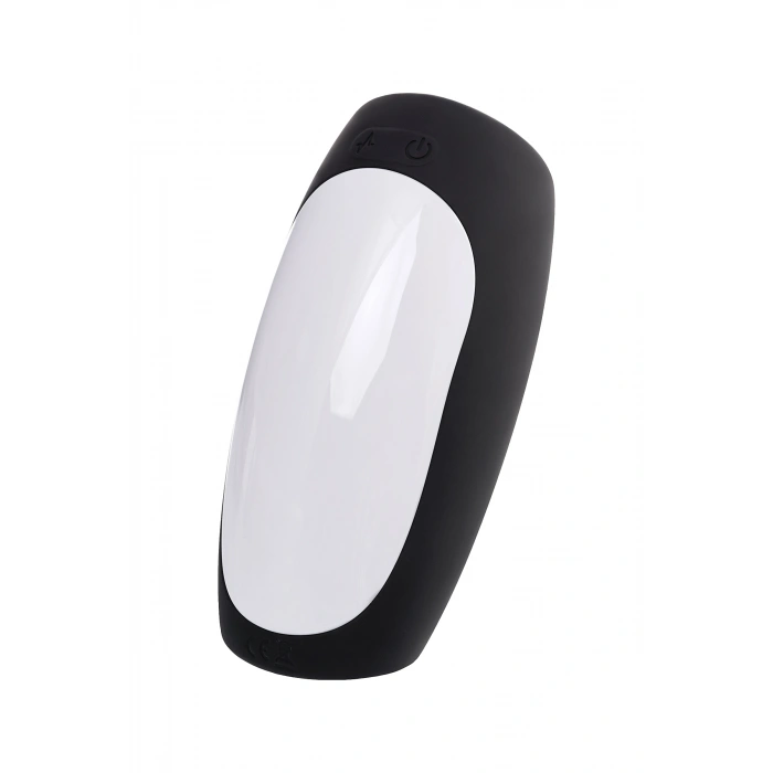 VipMarketim Erotist Hailstorm Masturbator, Şarj Edilebilir , Silikon, Siyah, 14,7 Cm