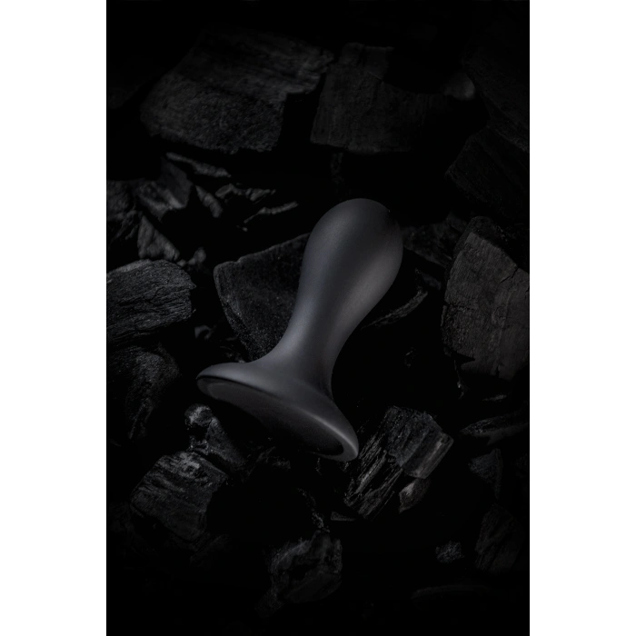 VipMarketim Erotist Hidro Anal Plug, S, Silikon, Siyah, 8,5 Cm