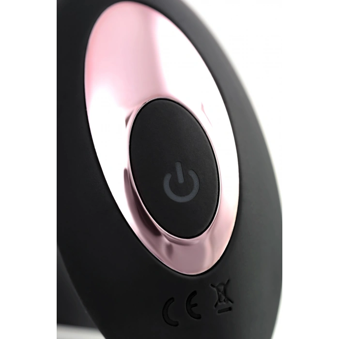 VipMarketim Erotist Hurricane  Anal Plug, Silikon, siyah, 14 cm