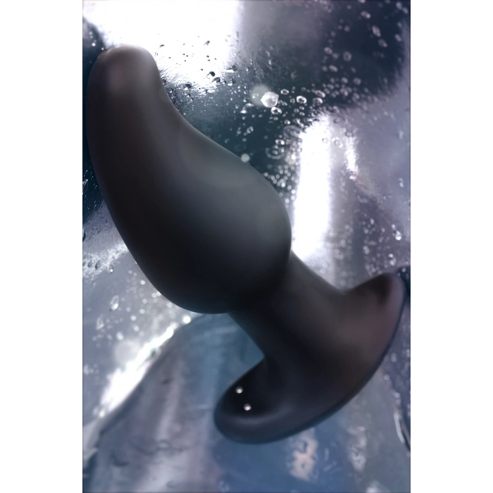 VipMarketim Erotist Hurricane Anal Plug, Silikon, Siyah, 14 Cm