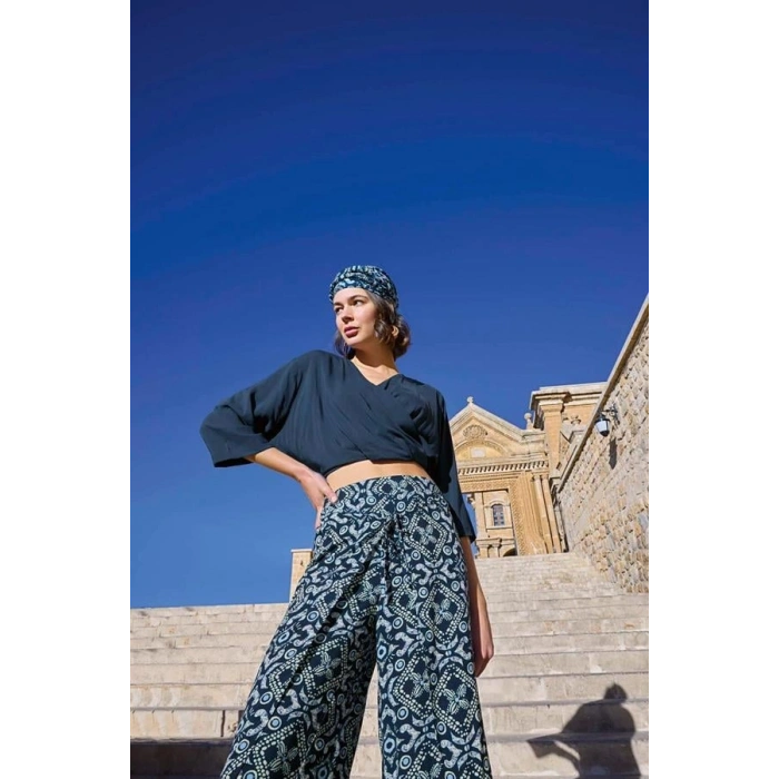 Vipmarketim Etnik Desenli Alt Üst Takım