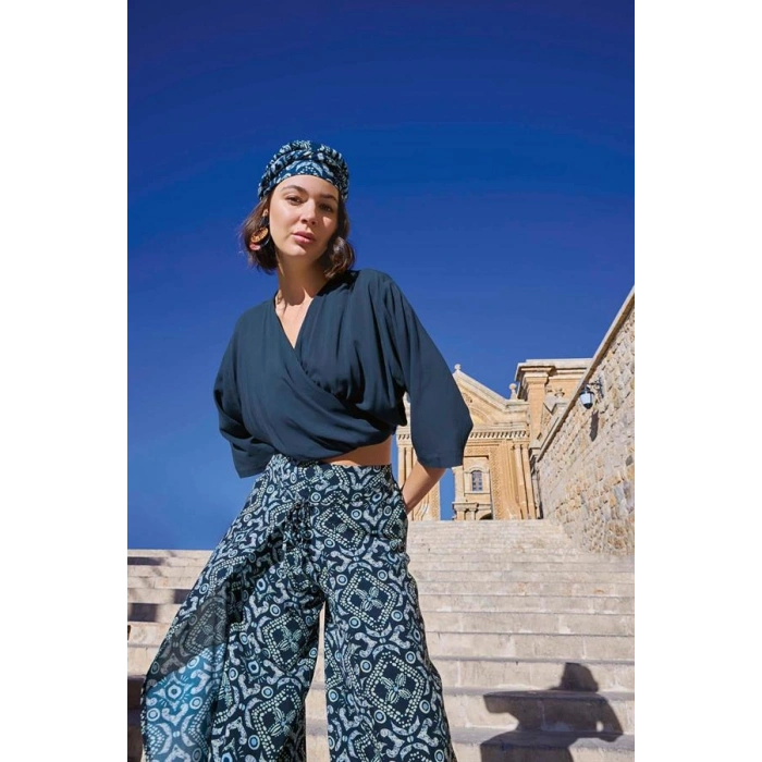 Vipmarketim Etnik Desenli Alt Üst Takım