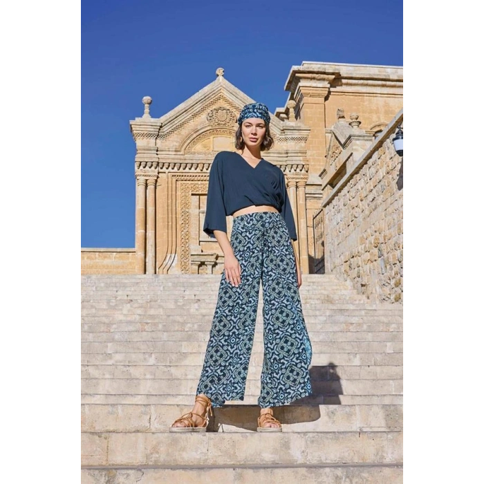 VipMarketim Etnik Desenli Alt Üst Takım