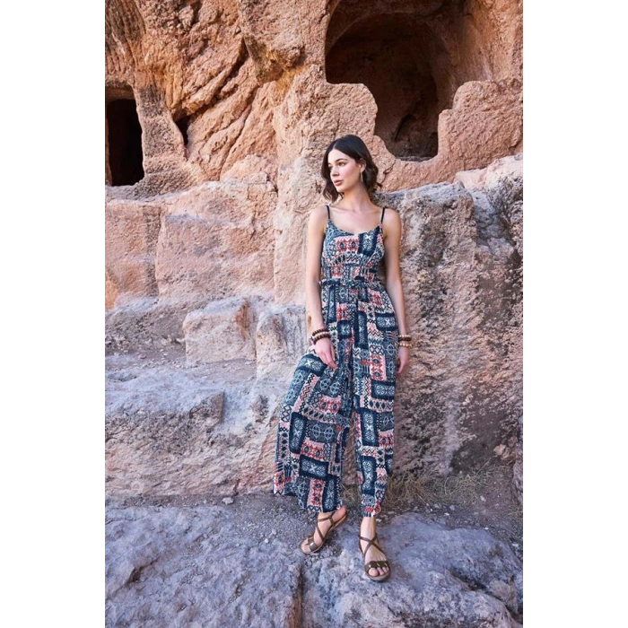 Vipmarketim Etnik Desenli Tulum