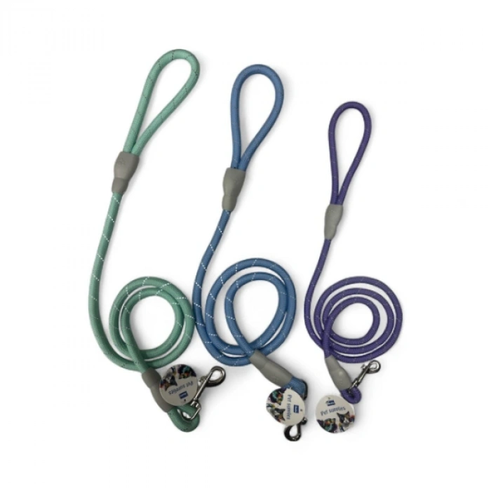 VipMarketim Evcil Hayvan Fitil Gezdirme Tasması 12 mm x 120 cm