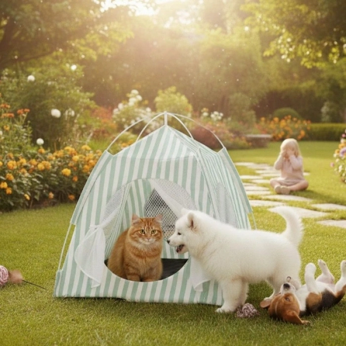VipMarketim Evcil Hayvan Katlanabilir Oyun Çadırı