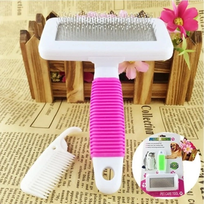 VipMarketim Evcil Hayvan Tarama Fırçası Telli